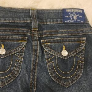 True Religion Dark Blue Women's Skinny Jeans
